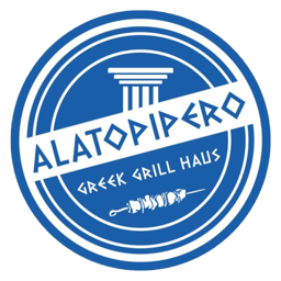 Alatopipero Griechische Grill Spezialitäten logo.